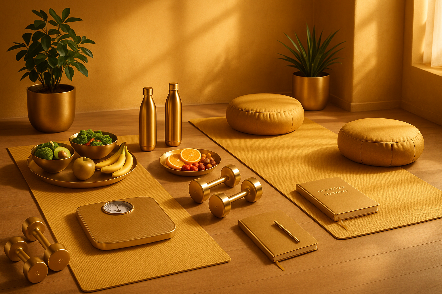 Health and wellness in gold